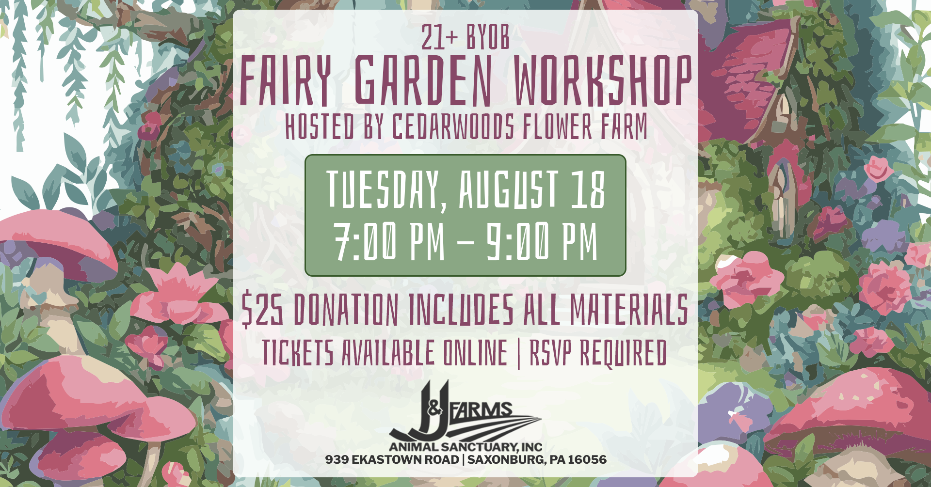 Fairy Garden Workshop